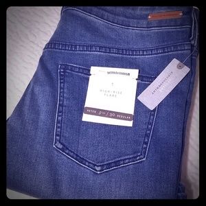 Pilcro high waisted flare